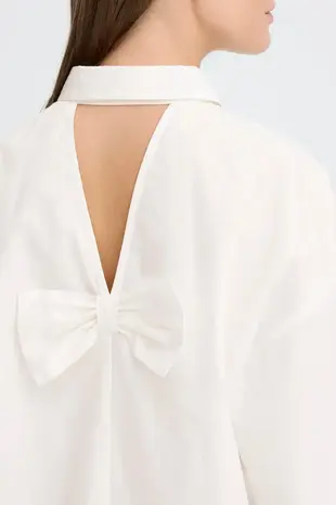 ICHI Funila Shirt - Cloud Dancer