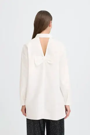 ICHI Funila Shirt - Cloud Dancer