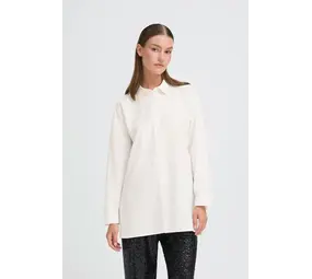 ICHI Funila Shirt - Cloud Dancer