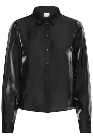 ICHI Fasia Shirt - Black