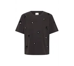 ICHI Minaya T-shirt - Black ICHI Minaya T-shirt - Black