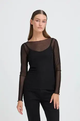 ICHI Noviola T-shirt - Black