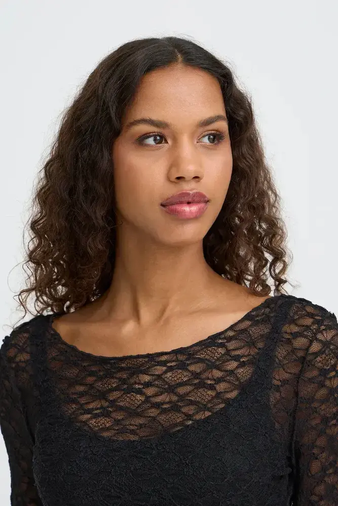 ICHI Devon T-shirt - Black