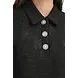 ICHI Kate Gleam  Blouse - Black