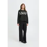 ICHI Kelicia Sweatshirt - Black