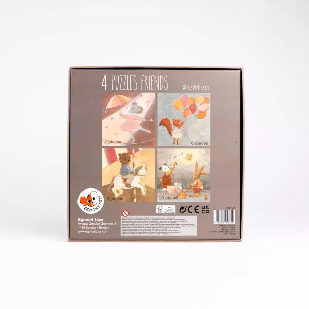 4 Puzzels - vrienden 4 Puzzels - vrienden