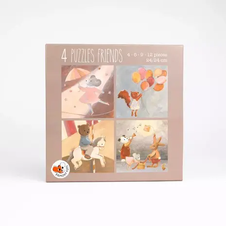 4 Puzzels - vrienden 4 Puzzels - vrienden