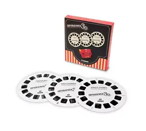 3D Schijven set voor optiviewer - Dino, Jungle