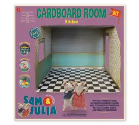 Sam&Julia Kartonnen Miniatuurkamer - Keuken