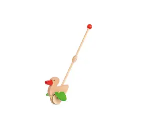 Houten Loopstok Eend Houten Loopstok Eend