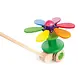 Houten Loopstok Bloem Houten Loopstok Bloem