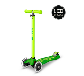 MicroStep Maxi Deluxe LED Groen Geel NEON MicroStep Maxi Deluxe LED Groen Geel NEON
