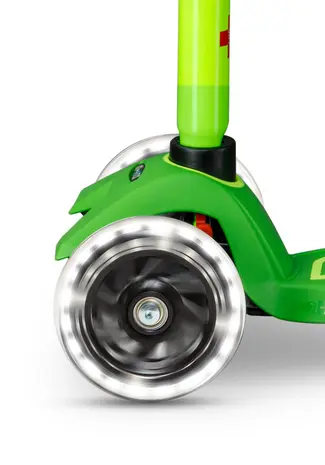 MicroStep Maxi Deluxe LED Groen Geel NEON MicroStep Maxi Deluxe LED Groen Geel NEON
