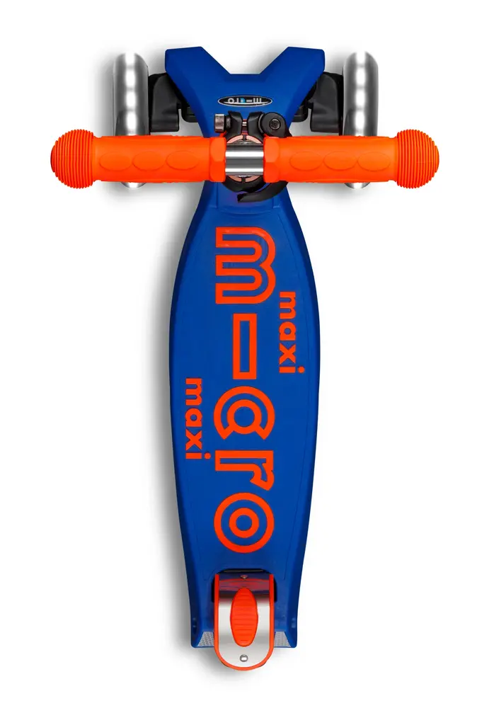 MicroStep Maxi Deluxe LED Blauw Oranje NEON MicroStep Maxi Deluxe LED Blauw Oranje NEON