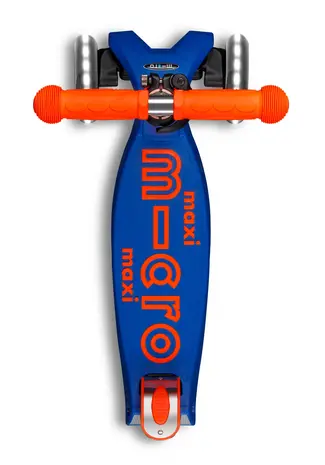 MicroStep Maxi Deluxe LED Blauw Oranje NEON MicroStep Maxi Deluxe LED Blauw Oranje NEON