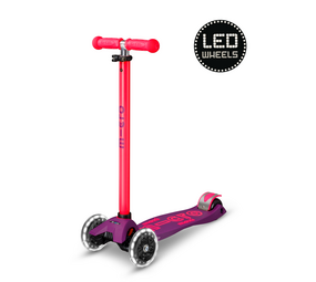 MicroStep Maxi Deluxe LED Paars Roze NEON MicroStep Maxi Deluxe LED Paars Roze NEON