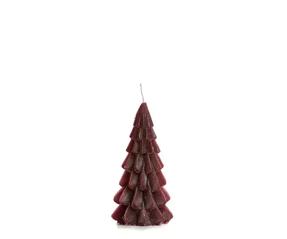Rustik Lys Kerstboom 6,3x12 - Aubergine Rustik Lys Kerstboom 6,3x12 - Aubergine