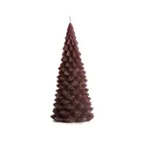 Rustik Lys Kerstboom 13.5x30 – Aubergine