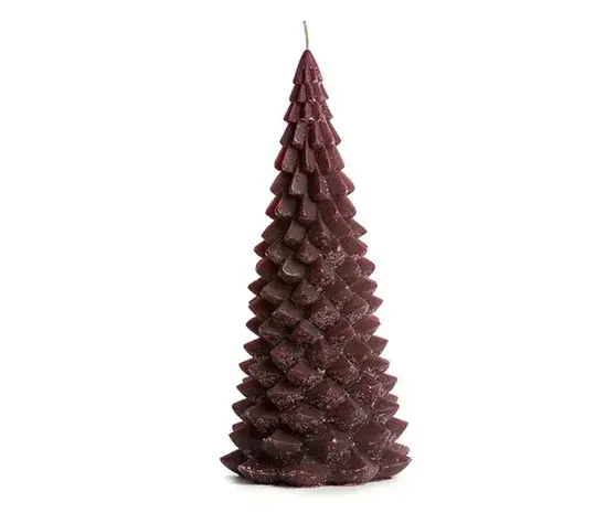 Rustik Lys Kerstboom 13.5x30 – Aubergine Rustik Lys Kerstboom 13.5x30 – Aubergine