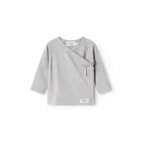 MarMar Copenhagen T-Shirt Tut Wrap LS – Light Grey Melange MarMar Copenhagen T-Shirt Tut Wrap LS – Light Grey Melange
