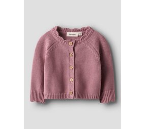 Lil' Atelier Ramla LS Short Knit Card - Nostalgia Rose Lil' Atelier Ramla LS Short Knit Card - Nostalgia Rose