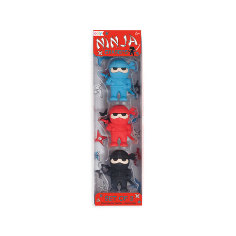 Ooly Ninja Erasers Ooly Ninja Erasers