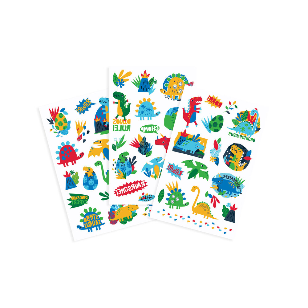 Ooly Temporary Tattoo - Dino Days Ooly Temporary Tattoo - Dino Days