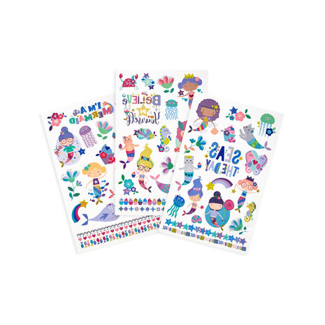 Ooly Temporary Tattoo - Mermaid Magic Ooly Temporary Tattoo - Mermaid Magic
