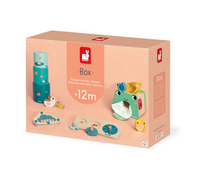Janod Box 12+ maanden -  Zintuigelijke Waarnemingen Janod Box 12+ maanden -  Zintuigelijke Waarnemingen