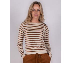 The Clothed Top Kiev - Stripe Bronze Pale The Clothed Top Kiev - Stripe Bronze Pale