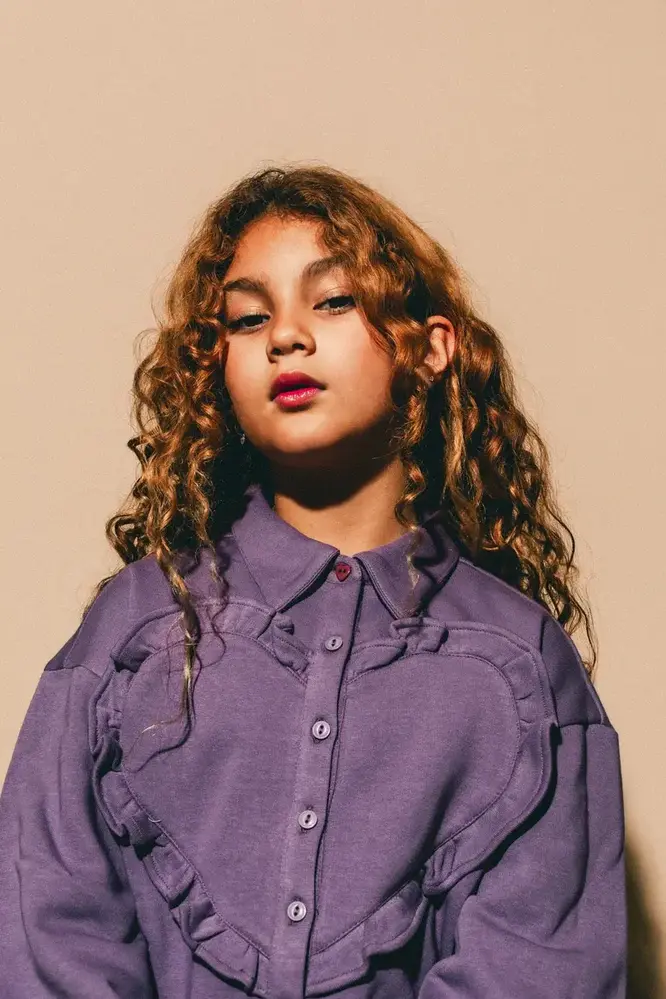 Labo De Colores Jurk Kabe - Purple Sage