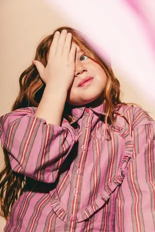 Labo De Colores Blouse Ayase - Pink Moon