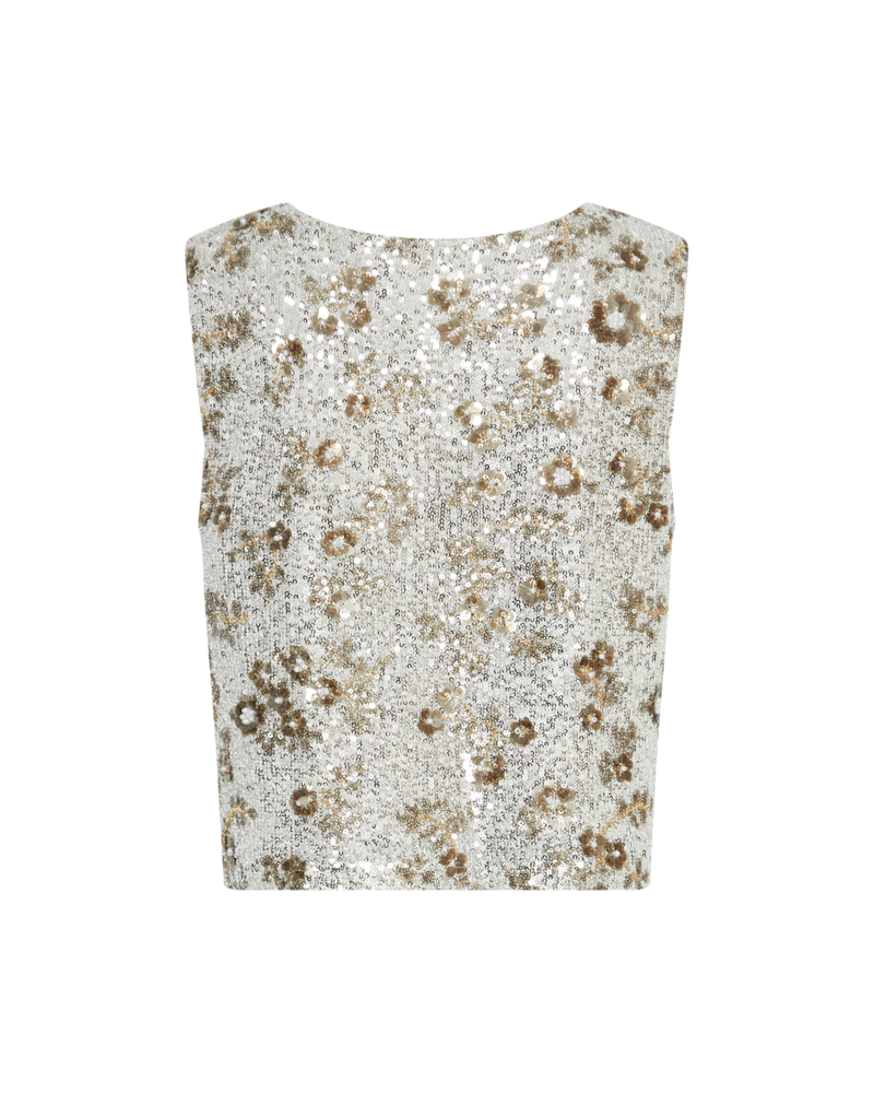 MSCH Magnolia SL Top EMB – Silver T Coco