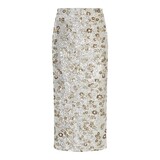 MSCH Magnolia HW Skirt EMB – Silver T Coco