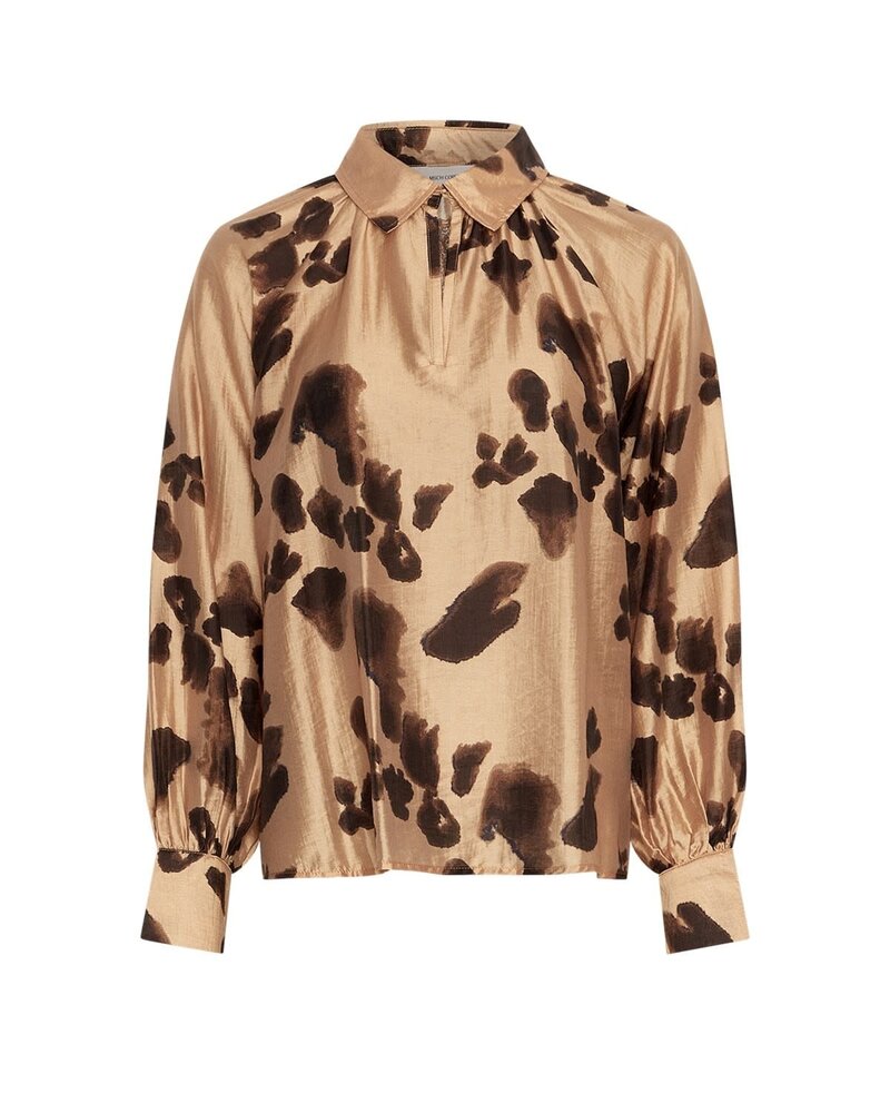 MSCH Nilla Romina Top AOP – Iced Coffee Leo MSCH Nilla Romina Top AOP – Iced Coffee Leo