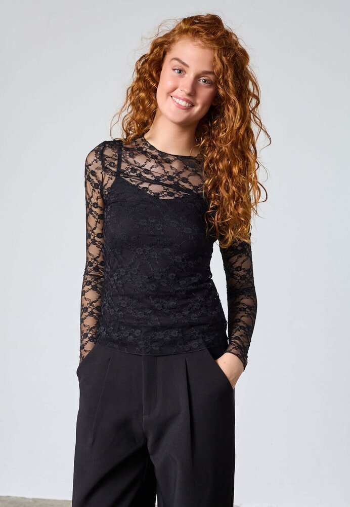 SistersPoint Venga Shirt - Black