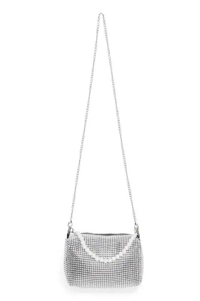 ICHI Barbara Bag - Silver