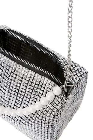 ICHI Barbara Bag - Silver
