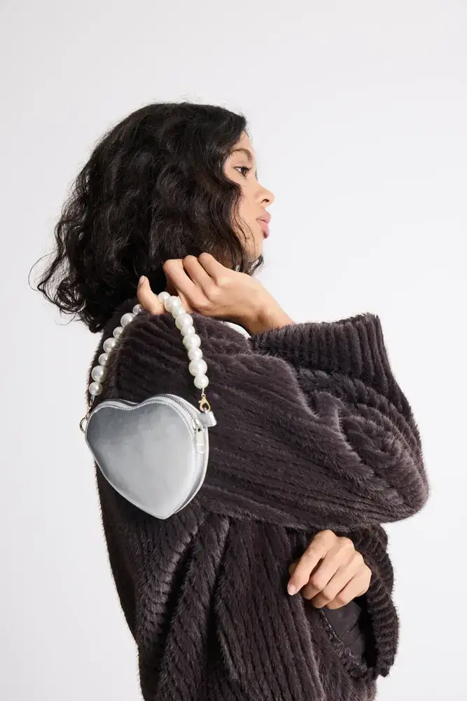 ICHI Betina Bag - Silver