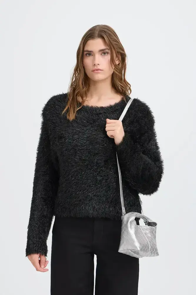 ICHI Edurne Bag - Silver