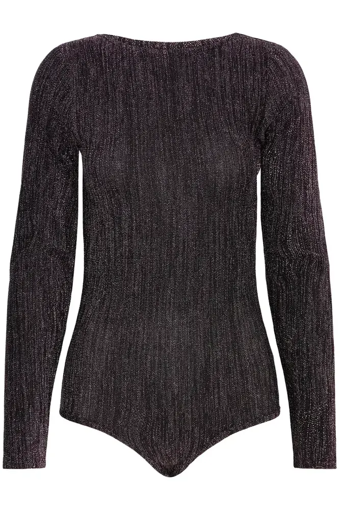 ICHI Bahara Bodystocking - Black