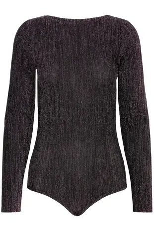 ICHI Bahara Bodystocking - Black