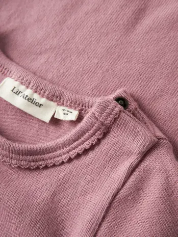 Lil' Atelier Thora Haf LS Slim Body – Nostalgia Rose
