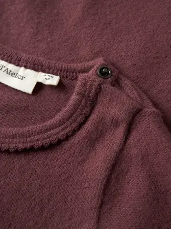 Lil' Atelier Thora Haf LS Slim Body – Catawba Grape