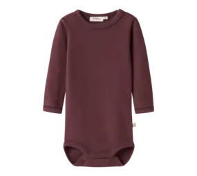 Lil' Atelier Thora Haf LS Slim Body – Catawba Grape