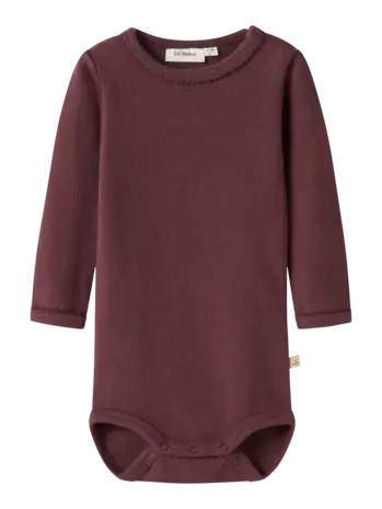 Lil' Atelier Thora Haf LS Slim Body – Catawba Grape