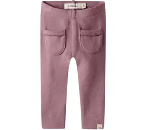 Lil' Atelier Thora Huk Slim Legging – Nostalgia Rose