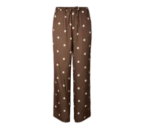 Y.A.S Pella HW Pant - Pinecone Ecru Dots Y.A.S Pella HW Pant - Pinecone Ecru Dots