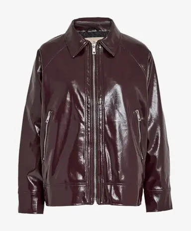 Peppercorn Lucinda Vegan Jacket - Tawny Port