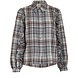 Peppercorn Luna Shirt - Steel Grey Checked